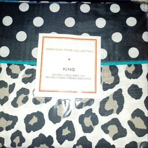 King Size 6 pc sheet set